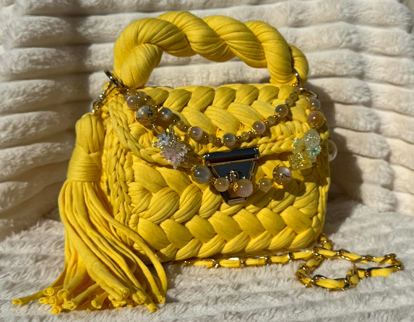 "Mellow Yellow" Bohemian Bag