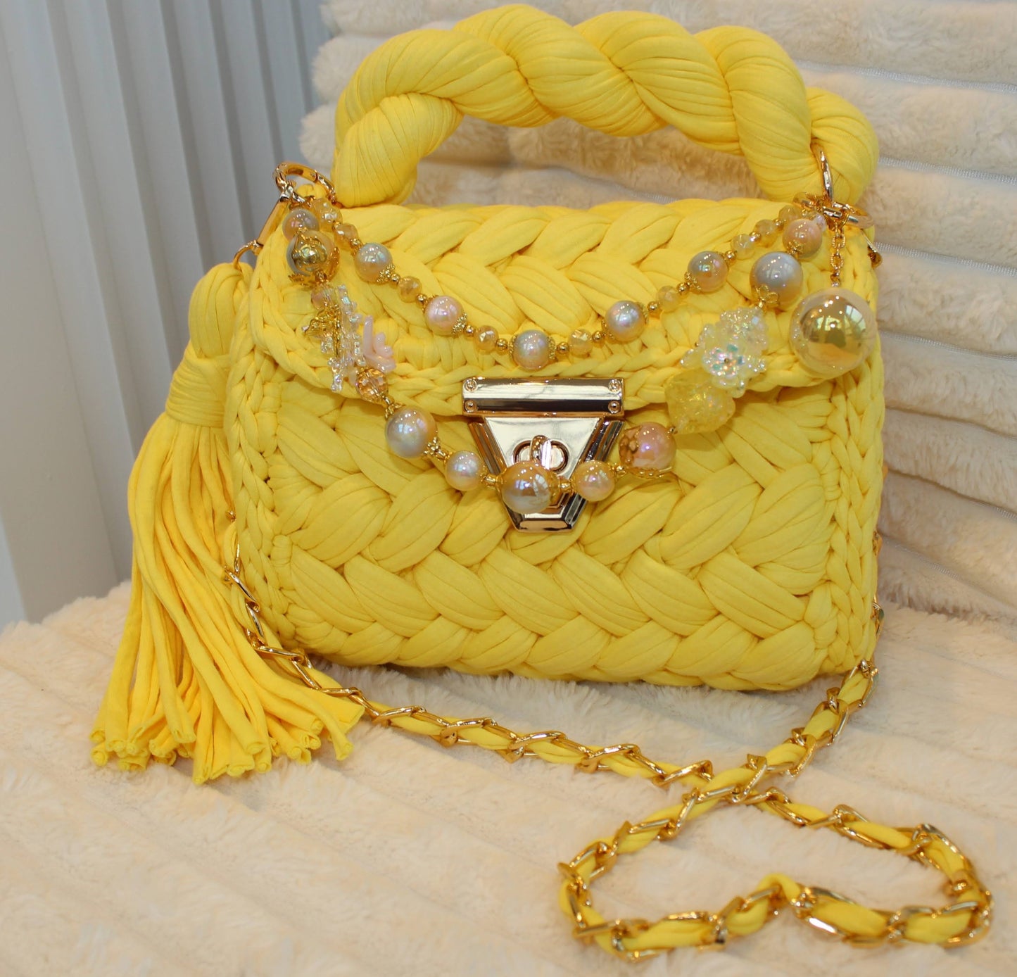 "Mellow Yellow" Bohemian Bag