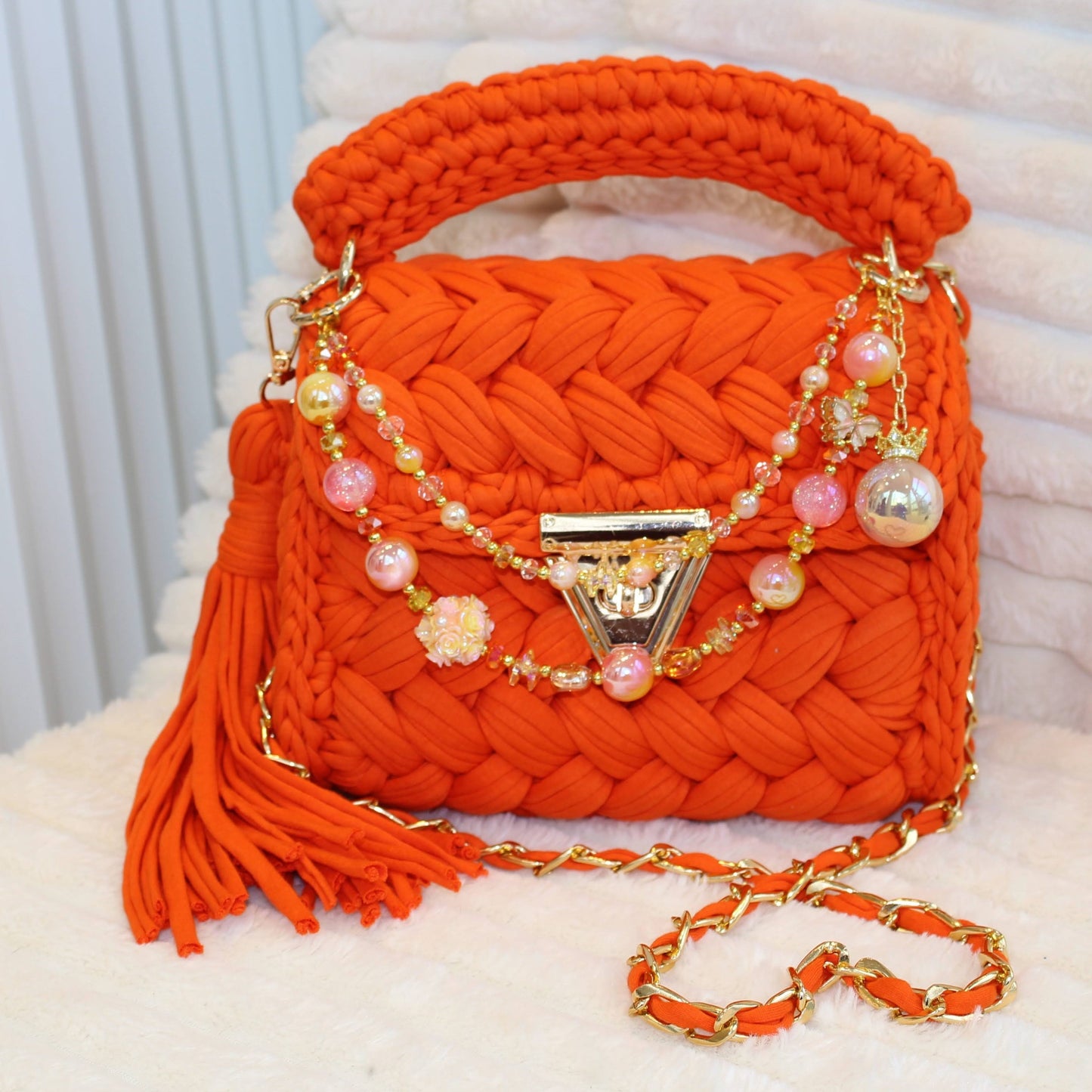"Sunshine & OJ" Bohemian Bag