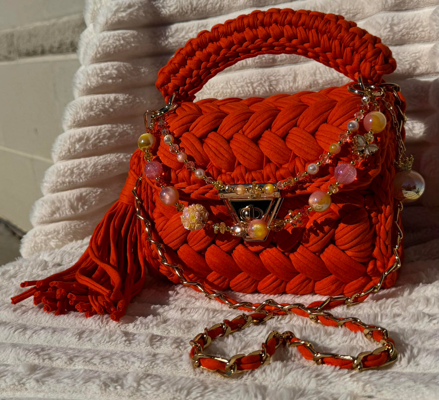 "Sunshine & OJ" Bohemian Bag