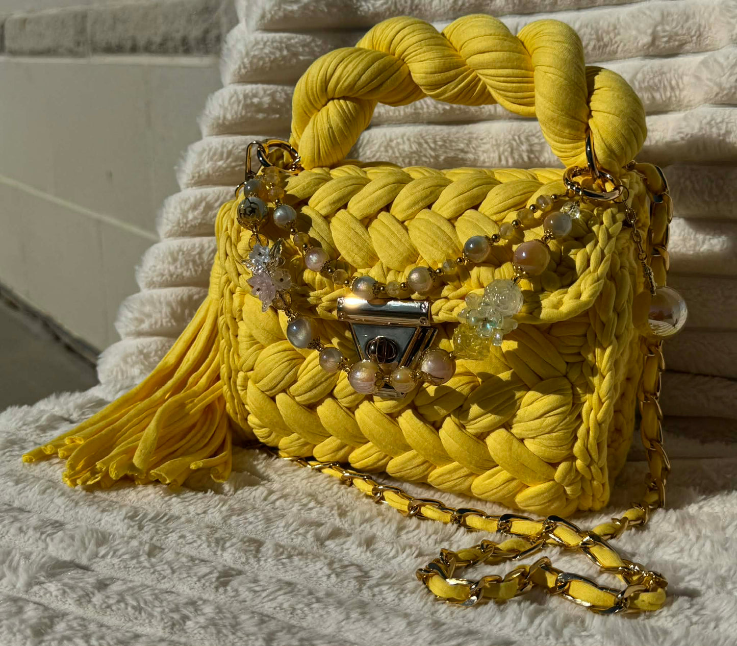 "Mellow Yellow" Bohemian Bag